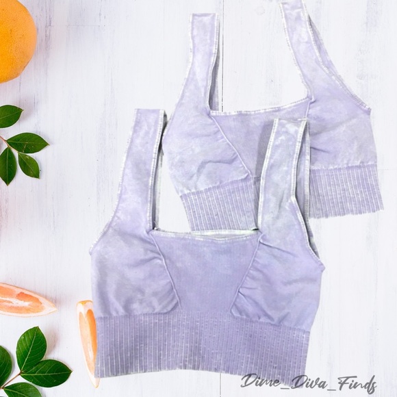 Free People Good Karma Square Neck Sports Bra - Picture 6 of 7